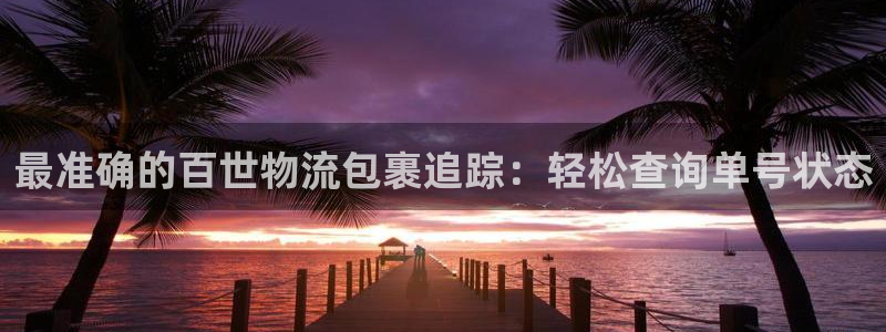 28圈官方官网：最准确的百世物流包裹