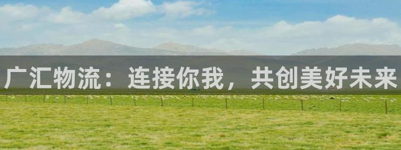 28圈官方：广汇物流：连接你我，共创