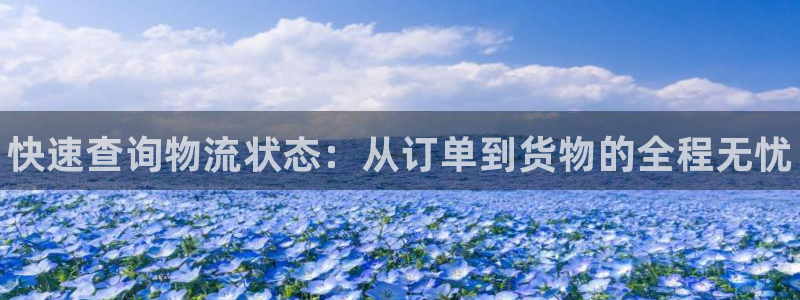 28圈：快速查询物流状态：从订单到货